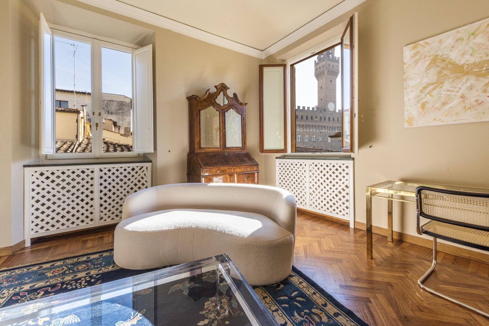 Apartamento Penthouse In Piazza Della Signoria Duomo View Florencia Exterior foto