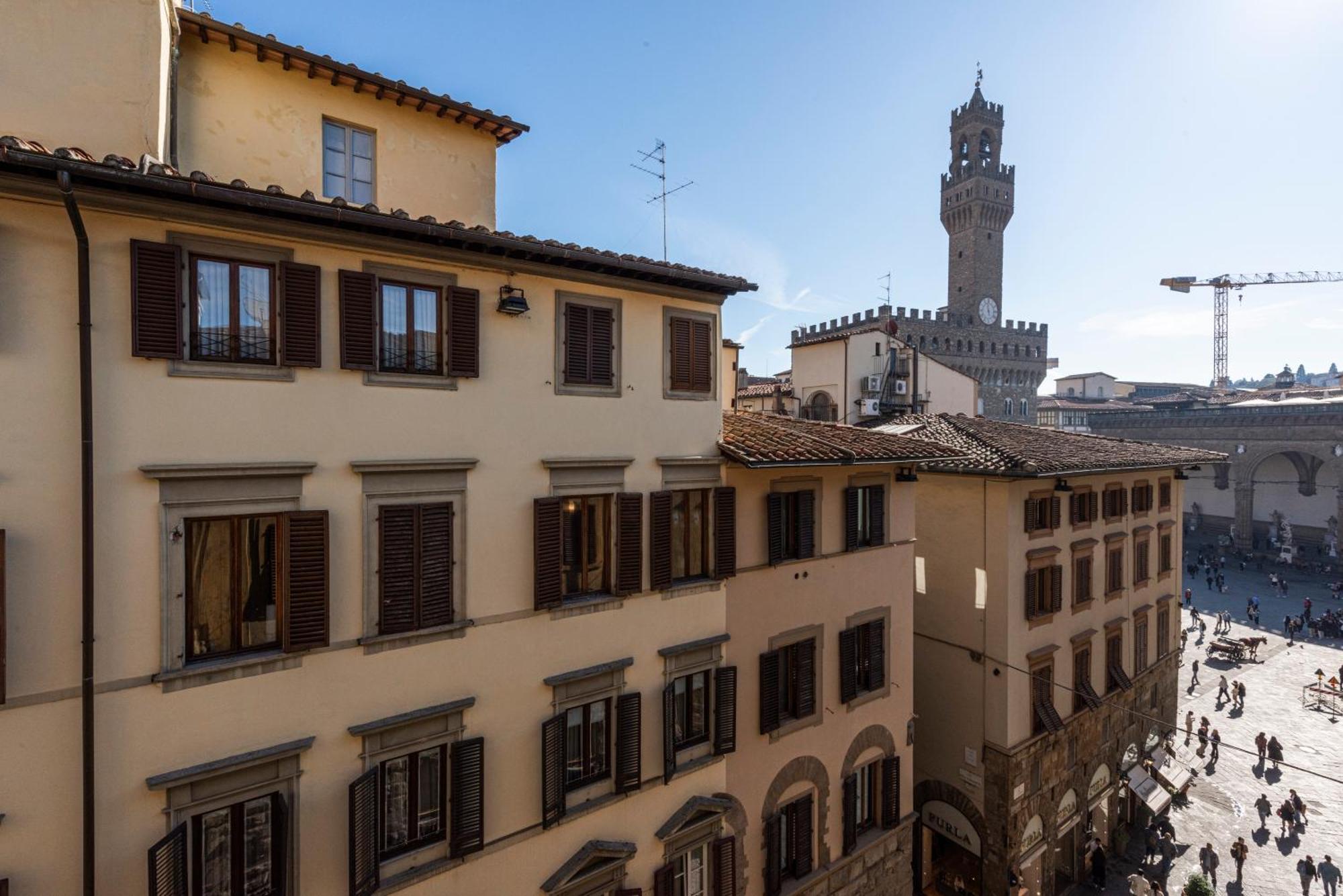 Apartamento Penthouse In Piazza Della Signoria Duomo View Florencia Exterior foto